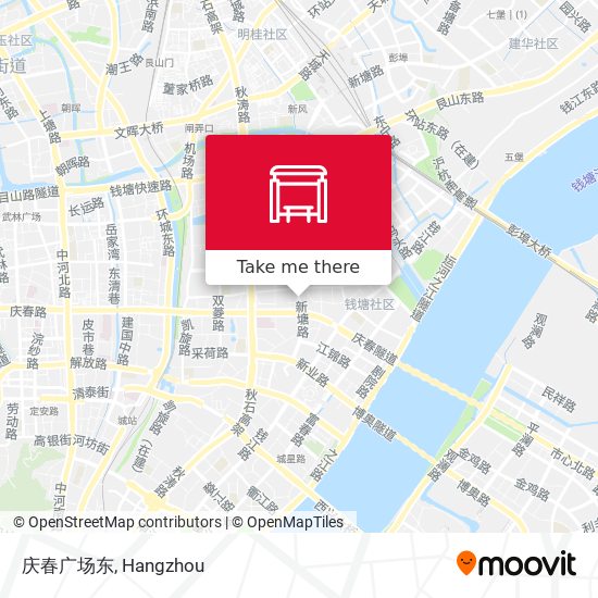 庆春广场东 map