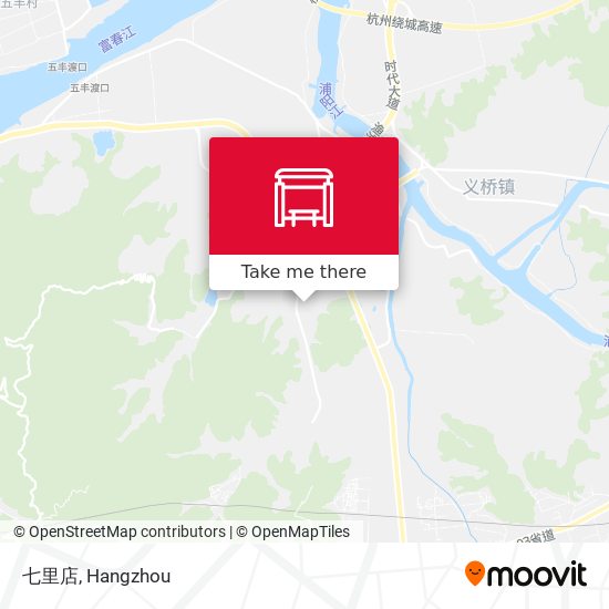七里店 map
