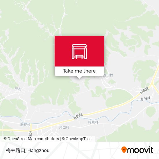 梅林路口 map