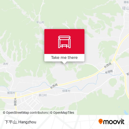 下平山 map