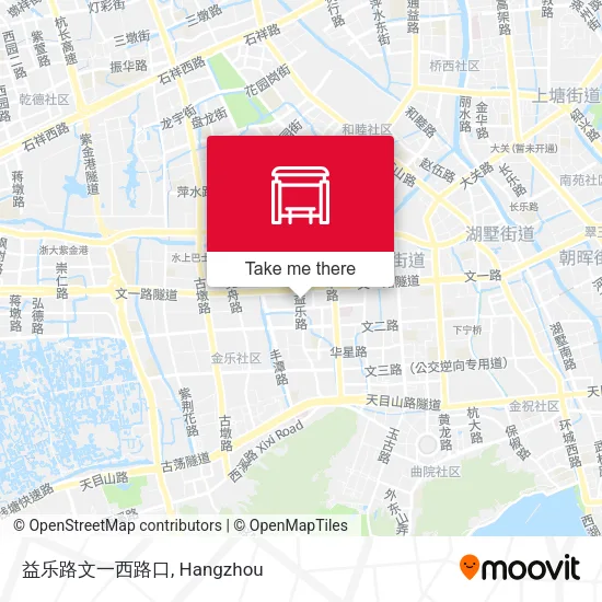 益乐路文一西路口 map