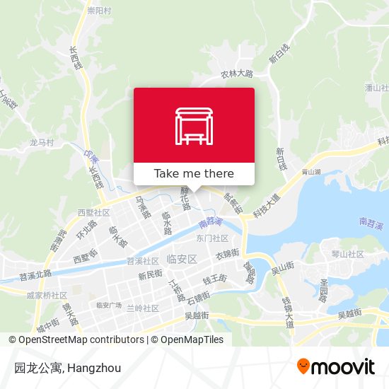 园龙公寓 map