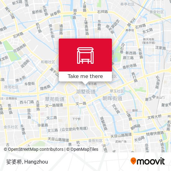 娑婆桥 map