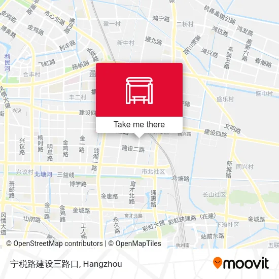 宁税路建设三路口 map