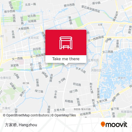 方家桥 map