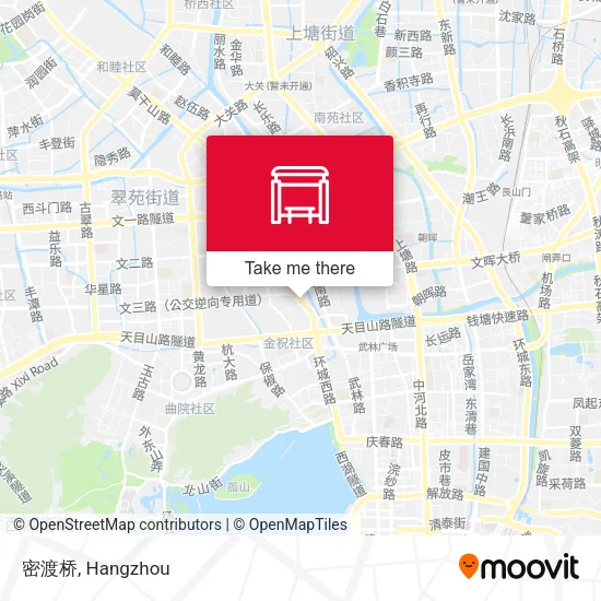 密渡桥 map