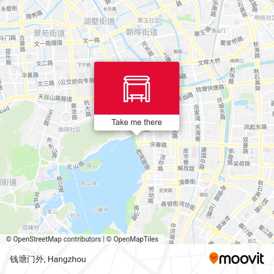 钱塘门外 map