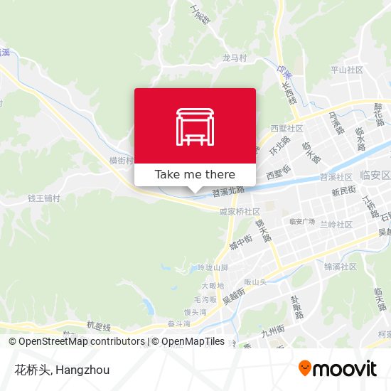 花桥头 map