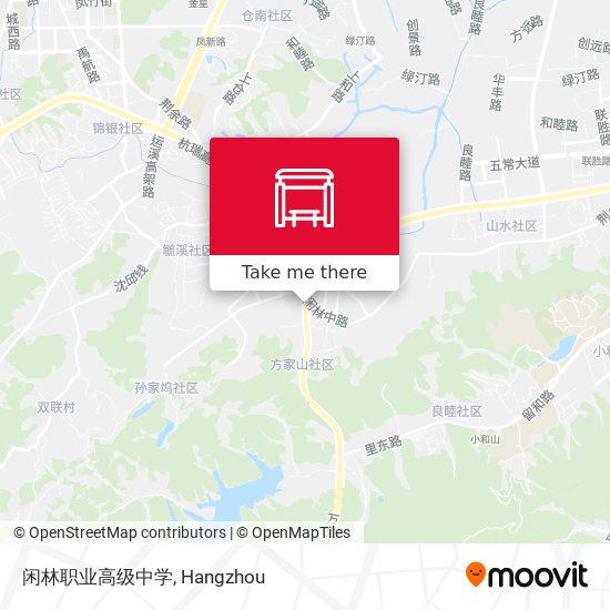 闲林职业高级中学 map