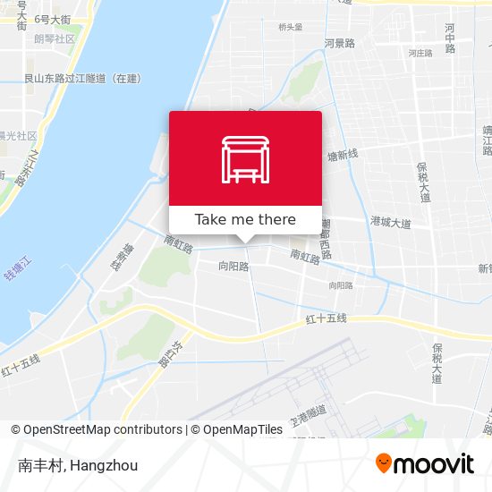 南丰村 map