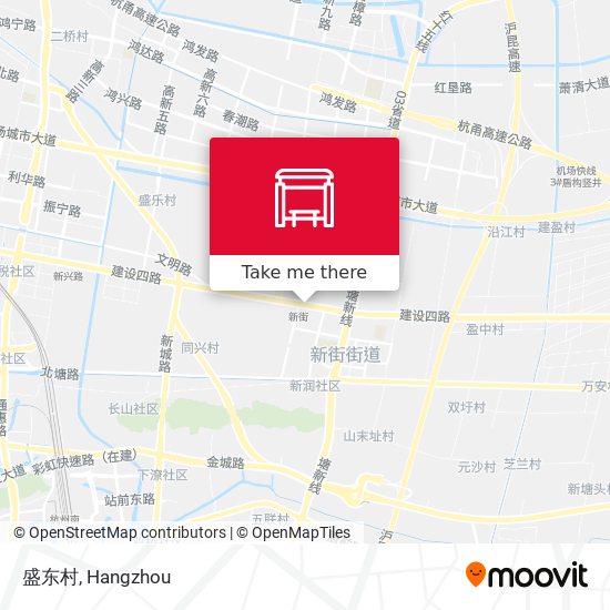 盛东村 map