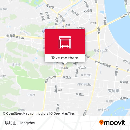 蜈蚣山 map
