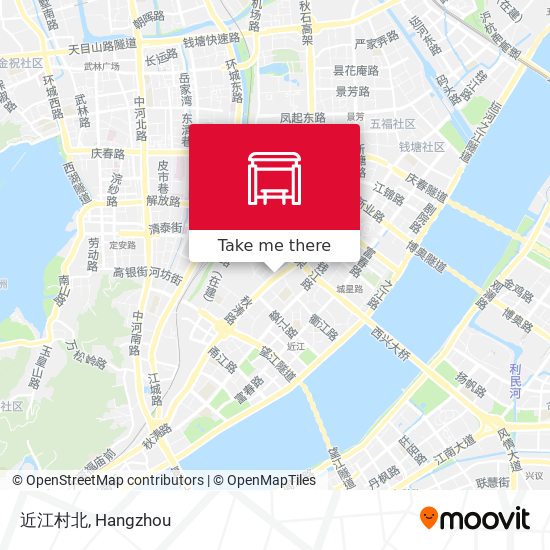 近江村北 map