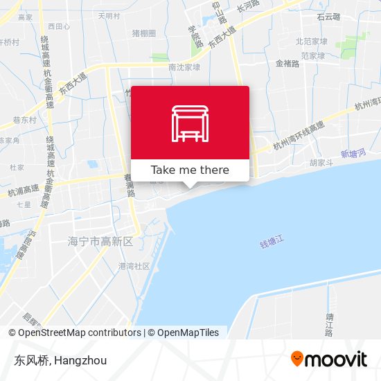 东风桥 map