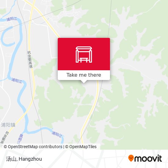 汤山 map