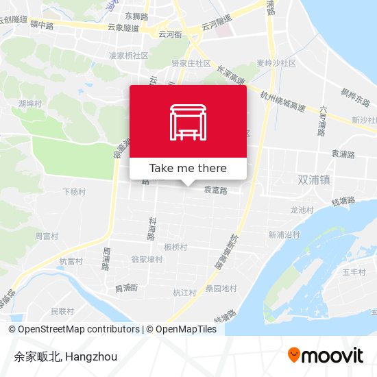 余家畈北 map