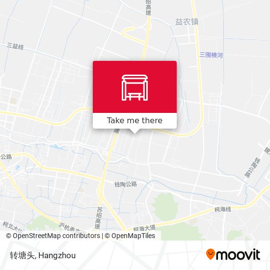 转塘头 map