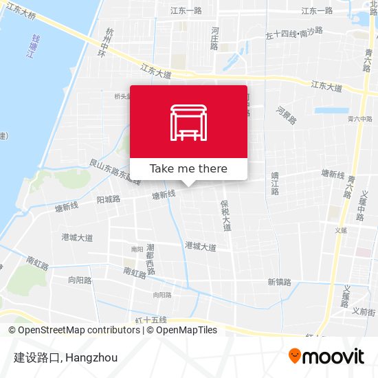 建设路口 map