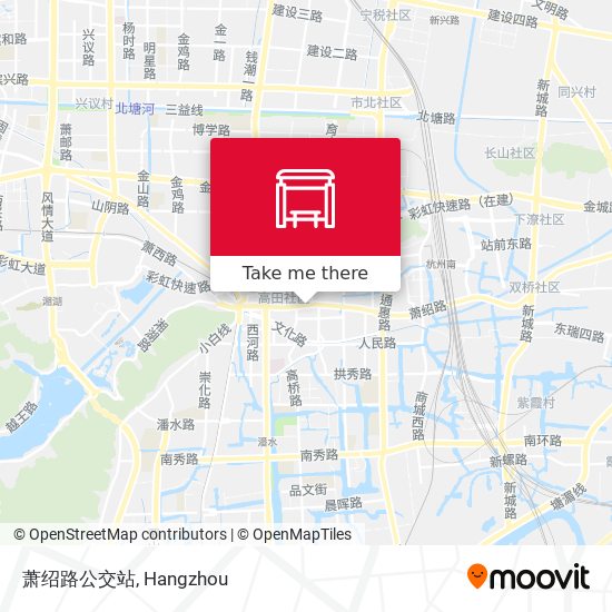 萧绍路公交站 map