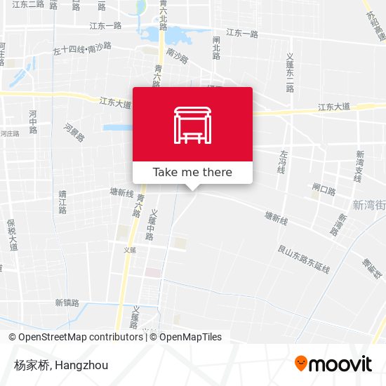 杨家桥 map