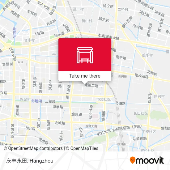庆丰永田 map