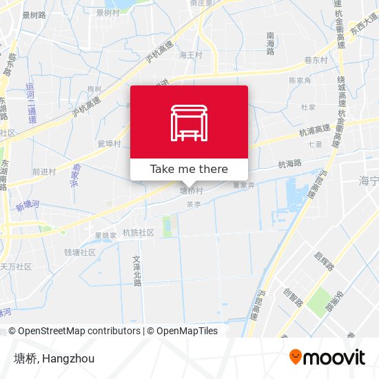 塘桥 map