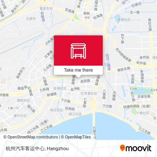 杭州汽车客运中心 map