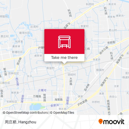 周庄桥 map