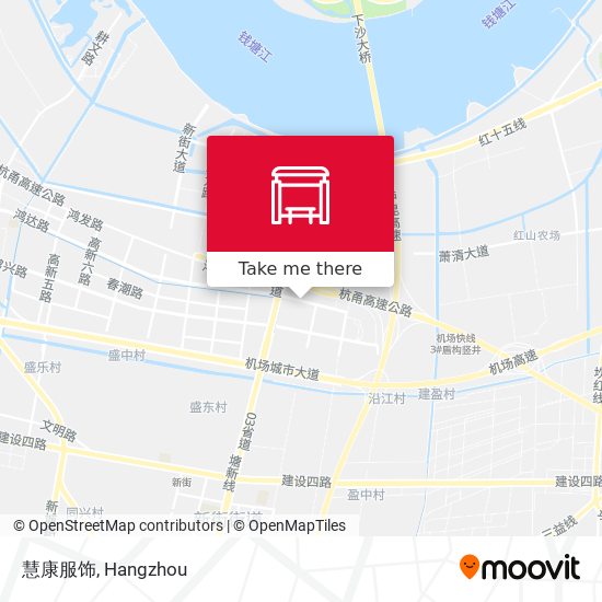 慧康服饰 map
