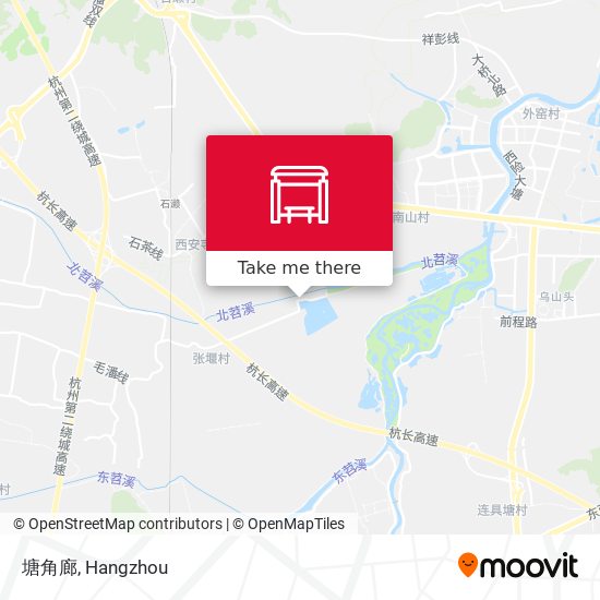 塘角廊 map