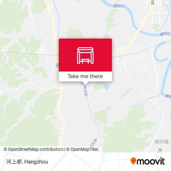 河上桥 map