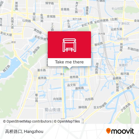 高桥路口 map