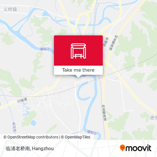 临浦老桥南 map
