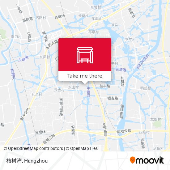 桔树湾 map