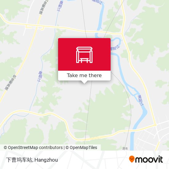 下曹坞车站 map