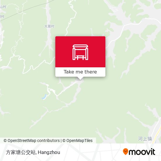 方家塘公交站 map