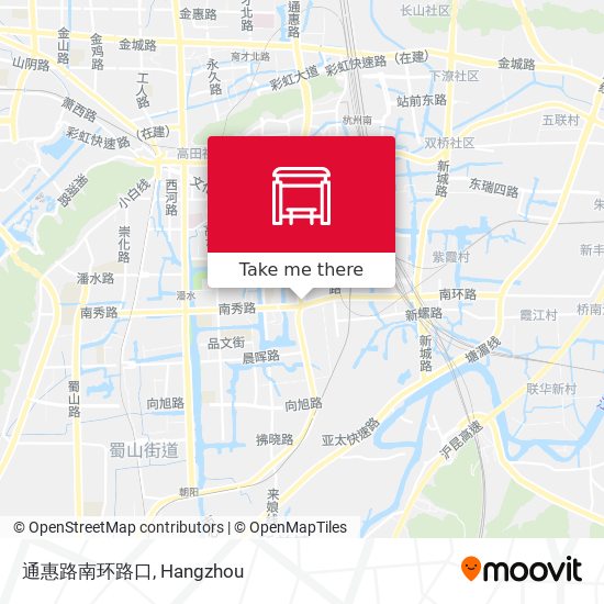 通惠路南环路口 map