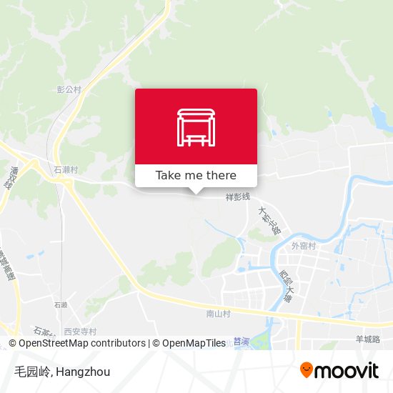 毛园岭 map