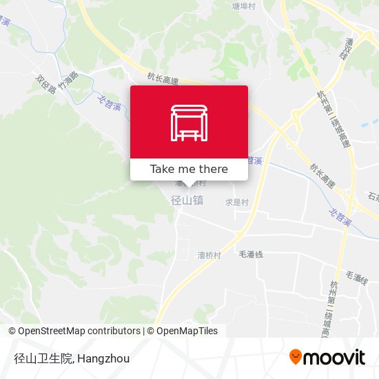 径山卫生院 map
