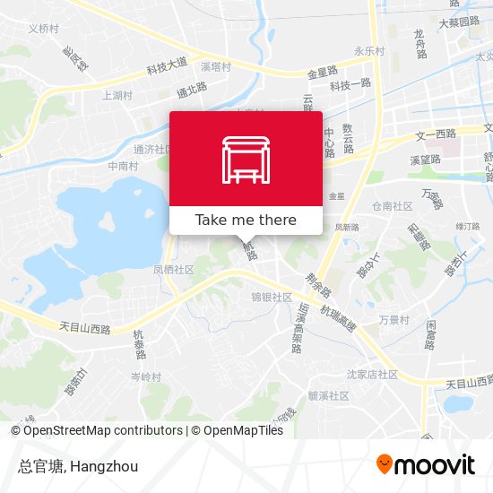 总官塘 map