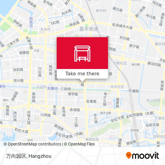 万向园区 map