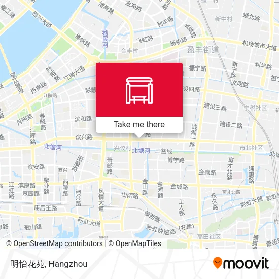 明怡花苑 map