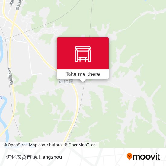 进化农贸市场 map