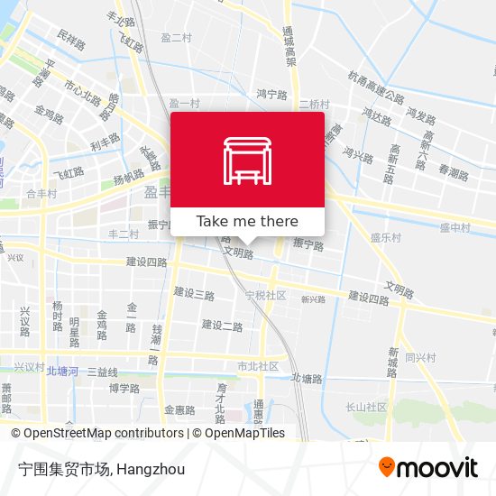 宁围集贸市场 map