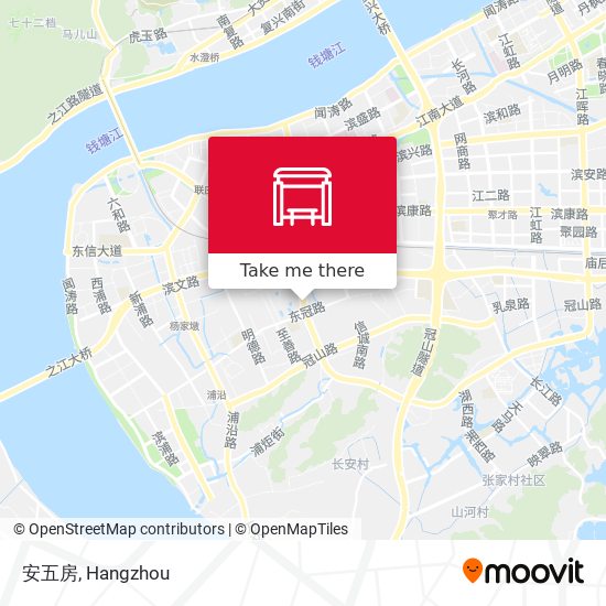 安五房 map