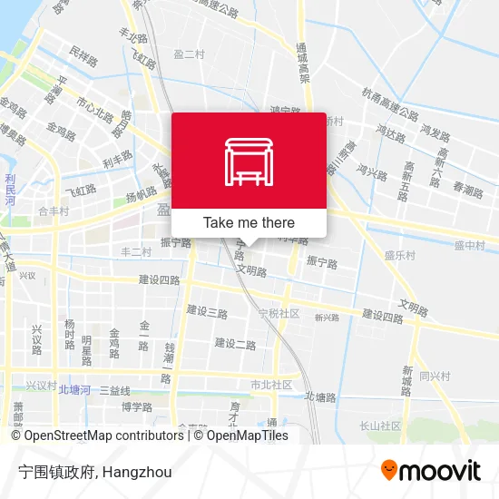宁围镇政府 map