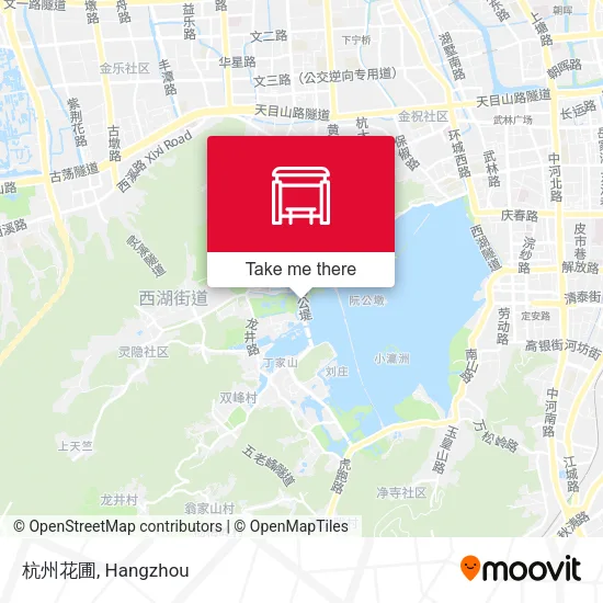 杭州花圃 map