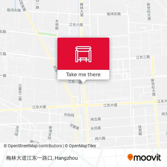 梅林大道江东一路口 map