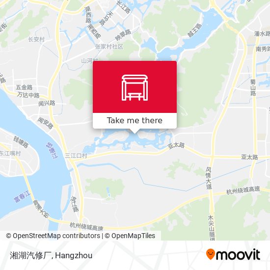 湘湖汽修厂 map