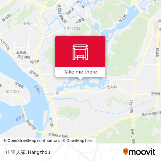山里人家 map